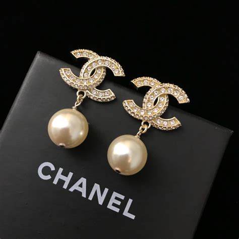 chanel earrings wholesale|chanel earrings price euro.